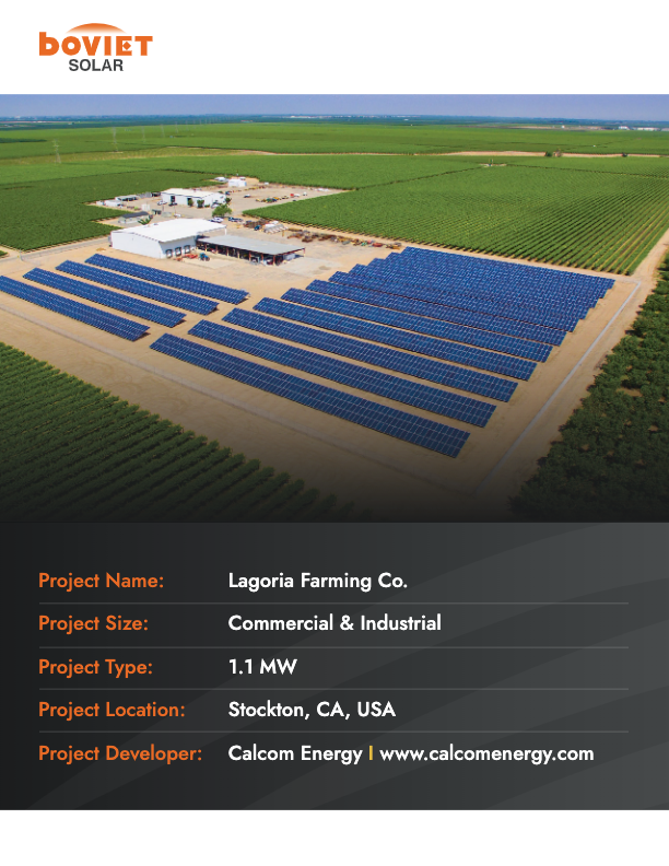 Boviet Solar Projects Case Study C&i Calcom Energy Lagoria Farming January 02 2022 Thumbnail